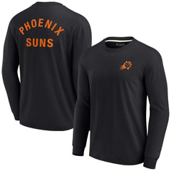Phoenix Suns Unisex Elements Super Soft Long Sleeve T-Shirt Black - NBA