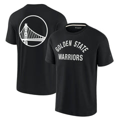 Golden State Warriors Unisex Elements Super Soft Short Sleeve T-Shirt Black - NBA