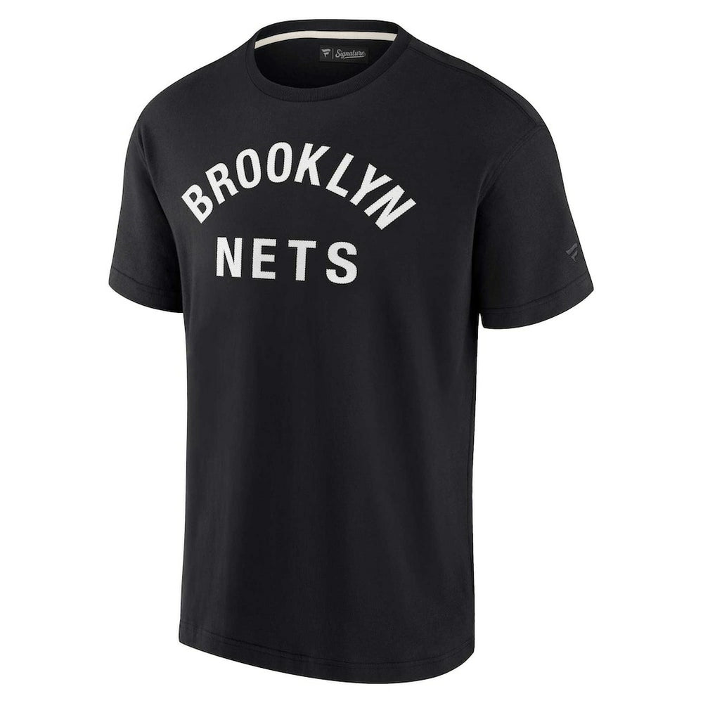 Brooklyn Nets Unisex Elements Super Soft Short Sleeve T-Shirt Black - NBA