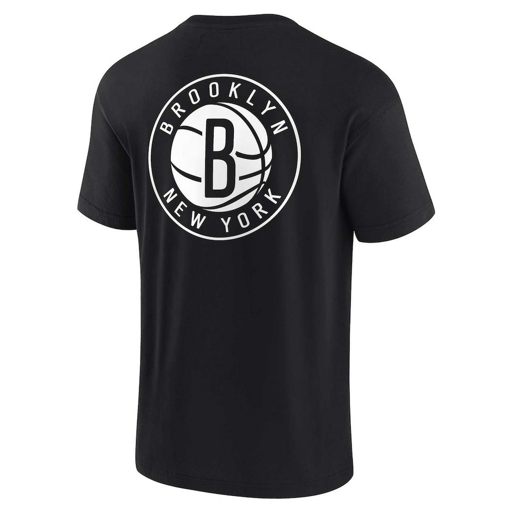 Brooklyn Nets Unisex Elements Super Soft Short Sleeve T-Shirt Black - NBA