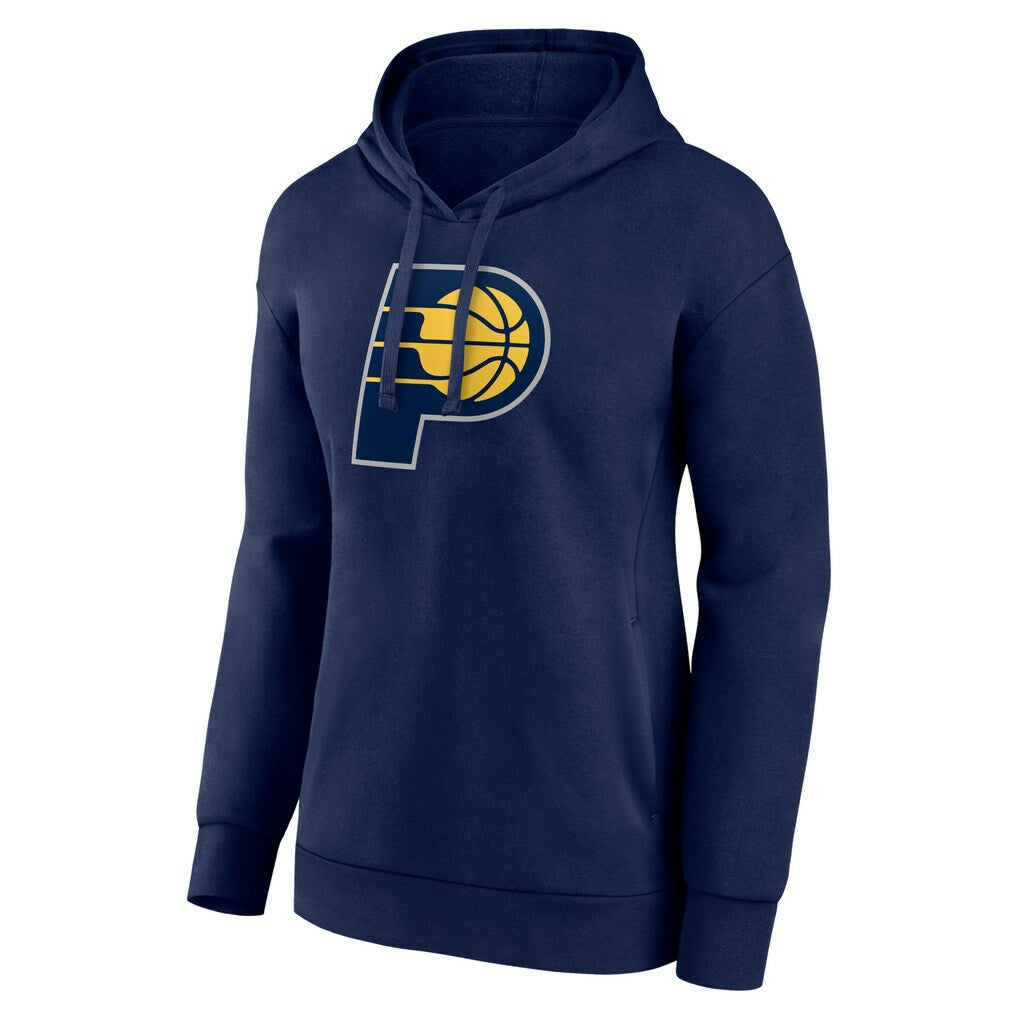 Indiana Pacers Women's Team Primary Logo Pullover Hoodie Navy - NBA