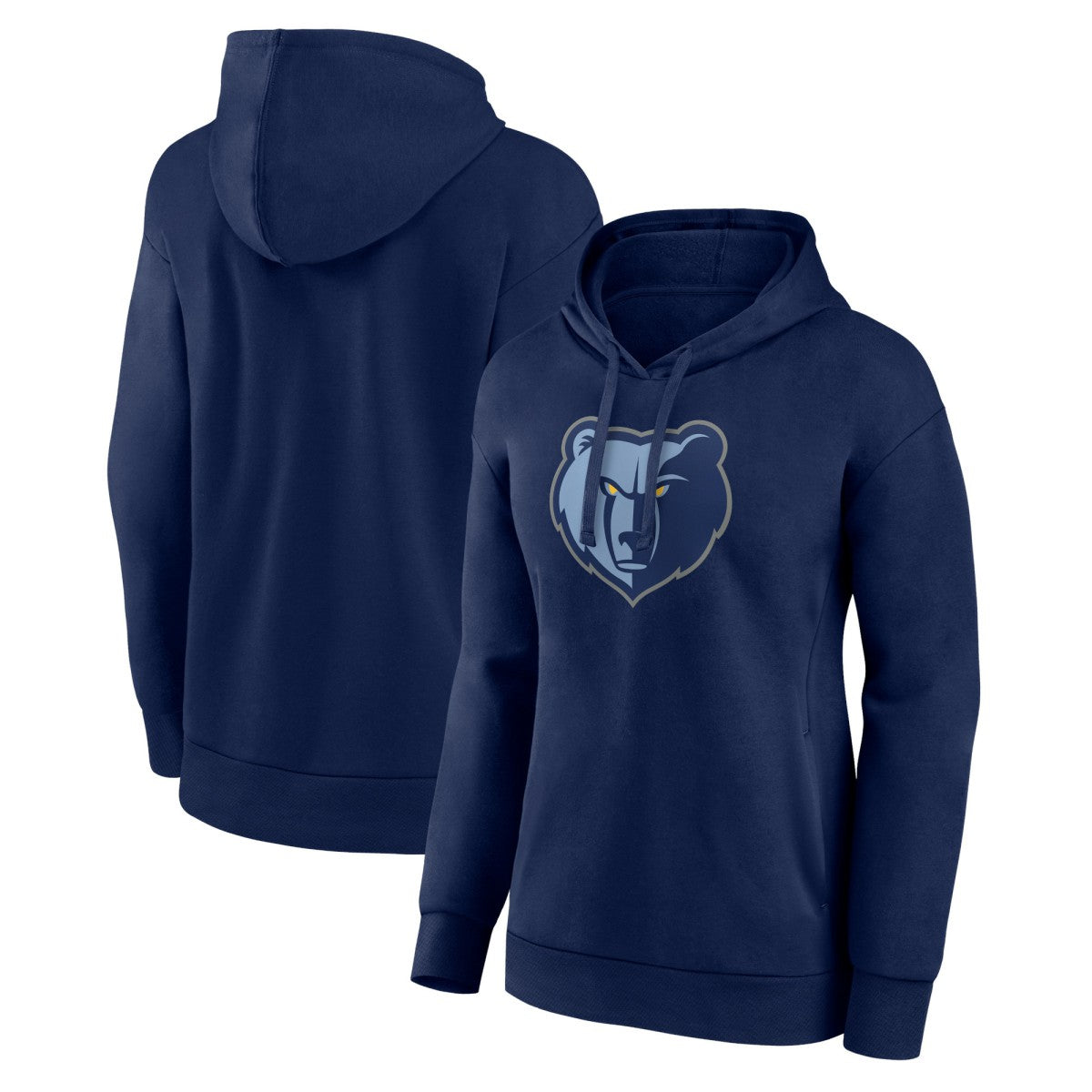 Memphis Grizzlies Women's Team Primary Logo Pullover Hoodie Navy - NBA