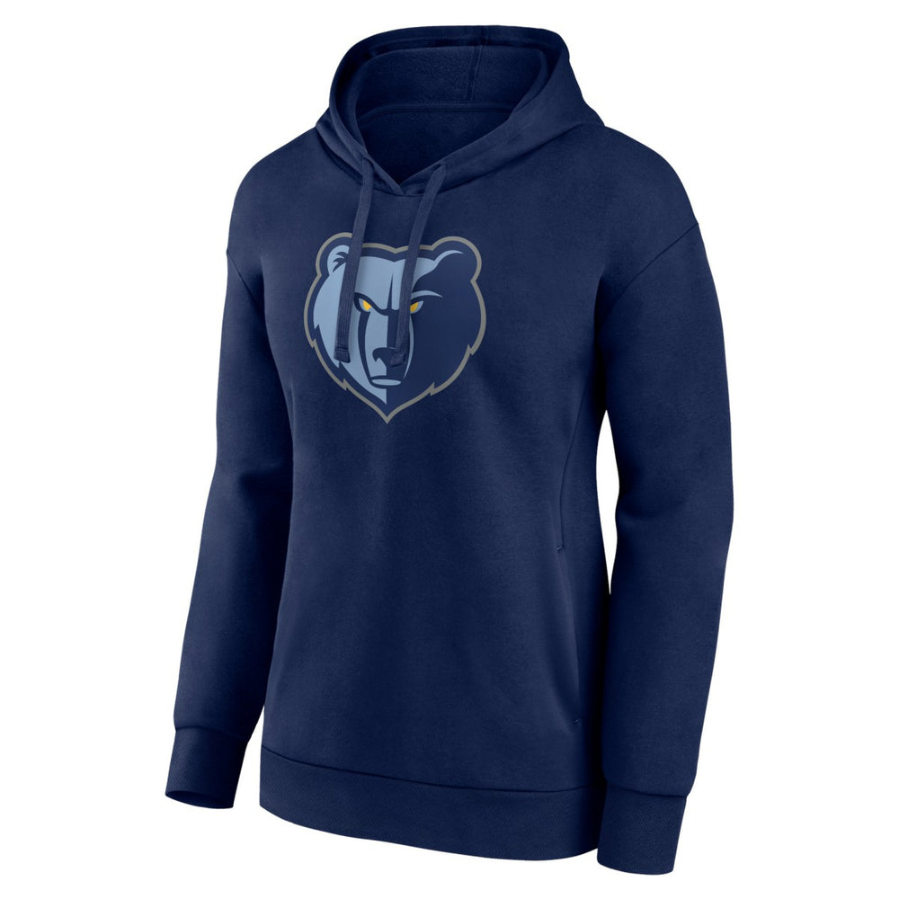 Memphis Grizzlies Women's Team Primary Logo Pullover Hoodie Navy - NBA