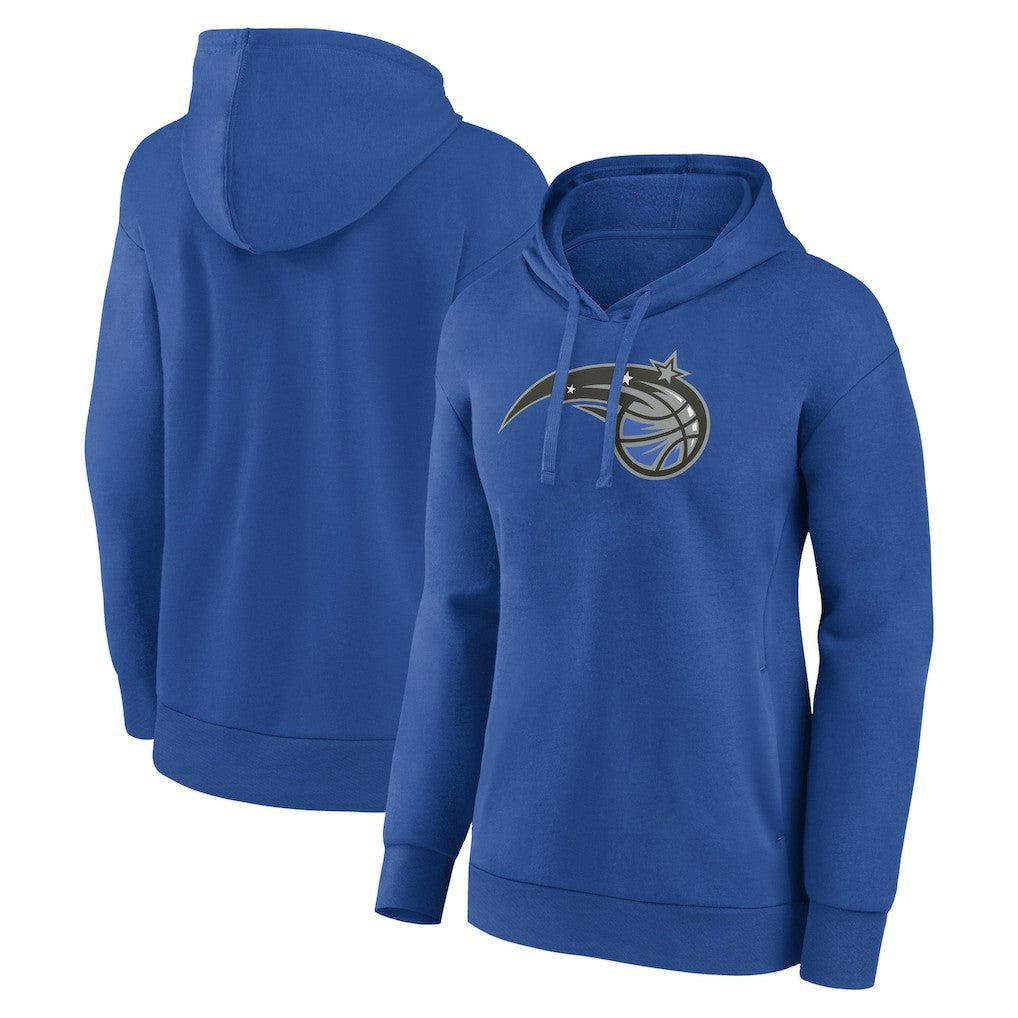 Orlando Magic Women's Team Primary Logo Pullover Hoodie Blue - NBA
