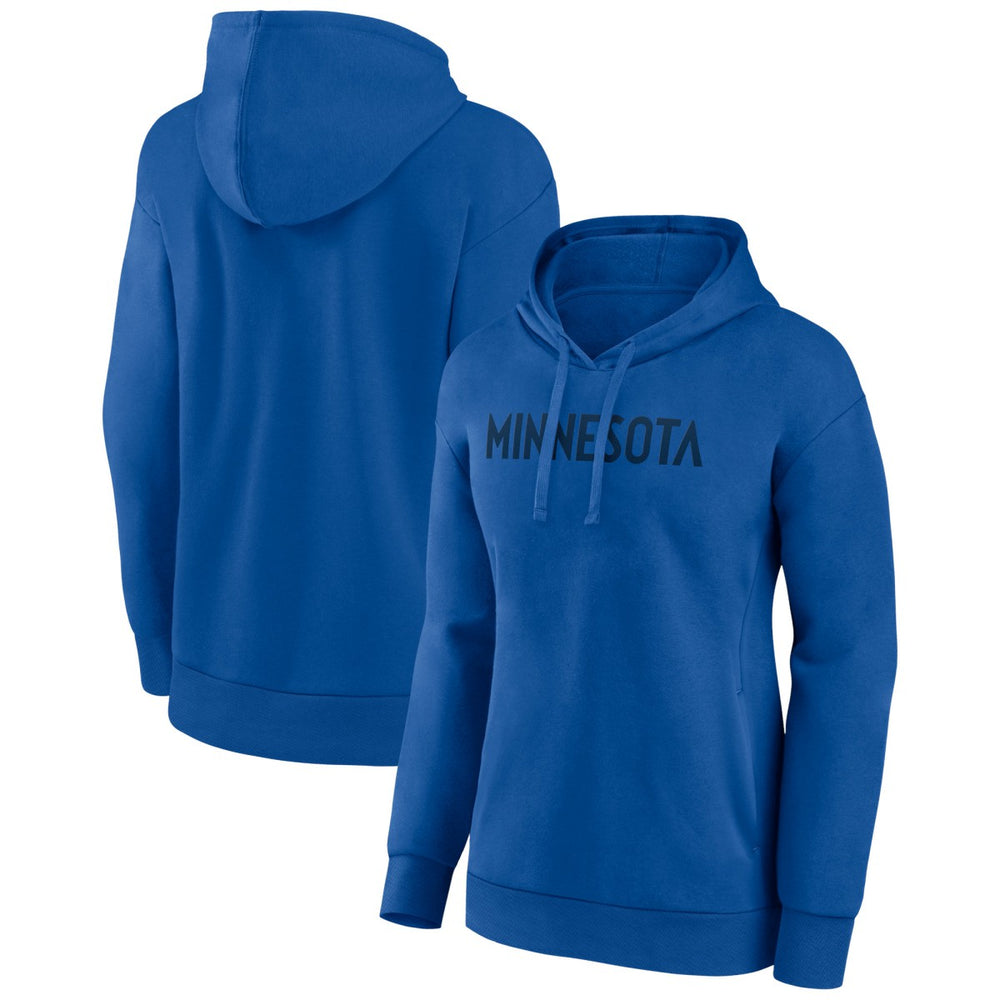 Minnesota Timberwolves Women's Wordmark Alt Pullover Hoodie Blue - NBA