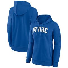 Orlando Magic Women's Wordmark Alt Pullover Hoodie Blue - NBA