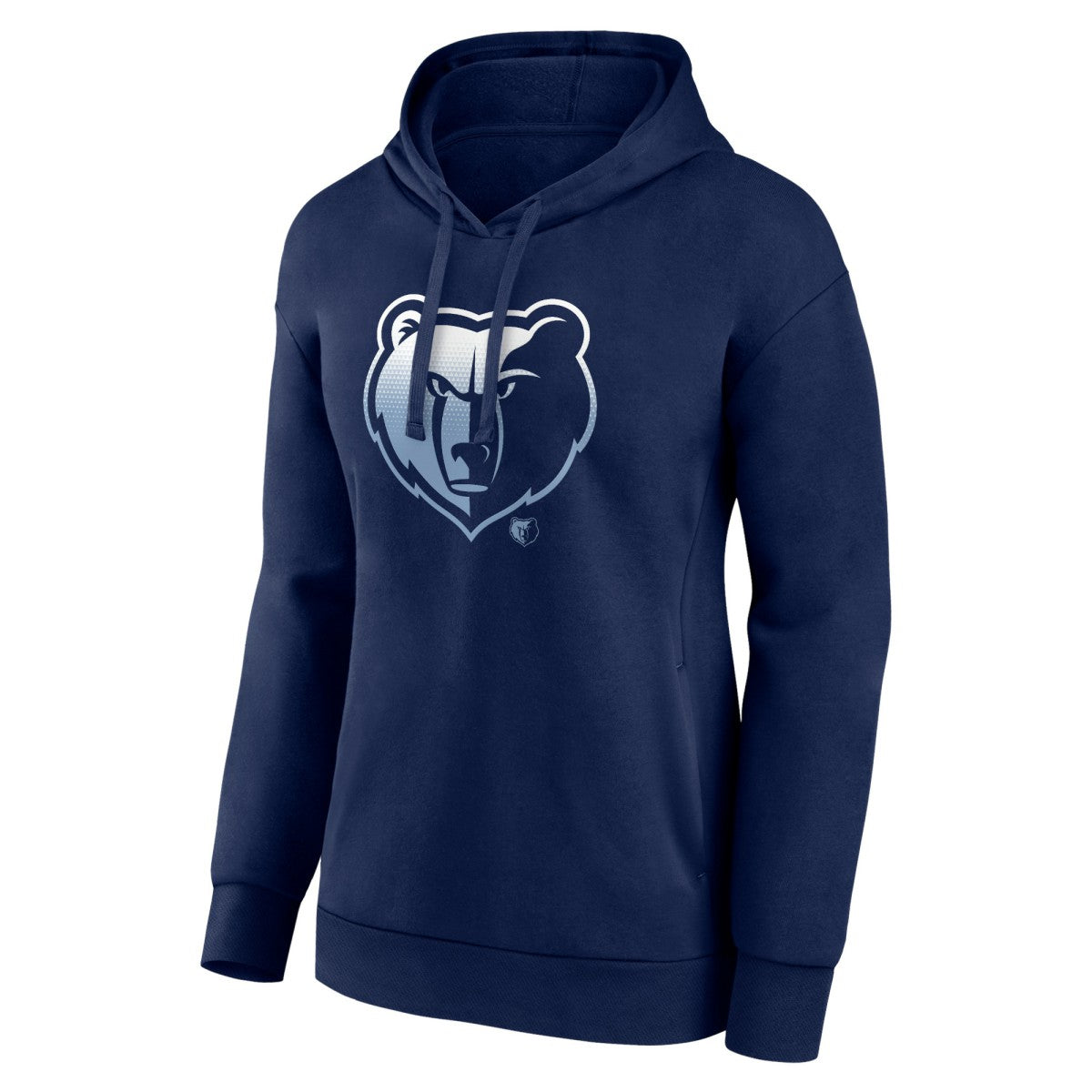 Memphis Grizzlies Women's Gradient Logo Pullover Hoodie Navy - NBA