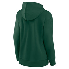 Milwaukee Bucks Women's Gradient Logo Pullover Hoodie Hunter Green - NBA