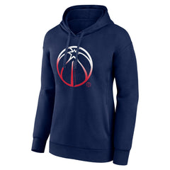 Washington Wizards Women's Gradient Logo Pullover Hoodie Navy - NBA