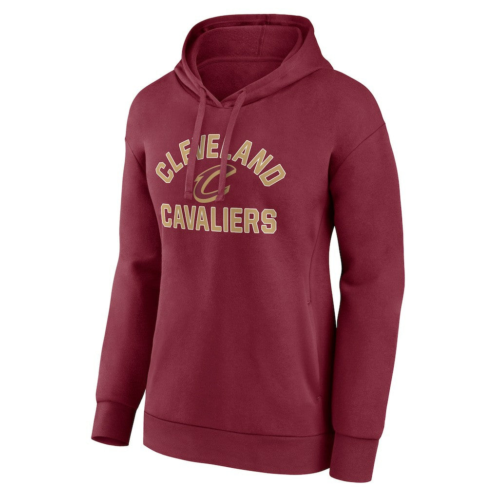 Cleveland Cavaliers Women's Overtime Pullover Hoodie Wine - NBA