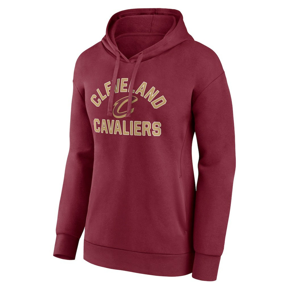 Cleveland Cavaliers Women's Overtime Pullover Hoodie Wine - NBA