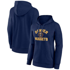 Denver Nuggets Women's Overtime Pullover Hoodie Navy - NBA