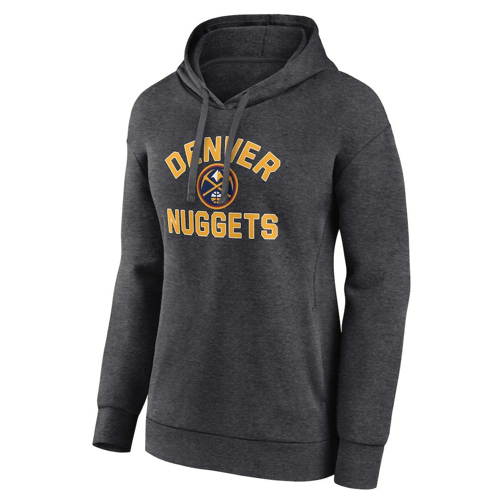 Denver Nuggets Women's Overtime Pullover Hoodie Charcoal - NBA