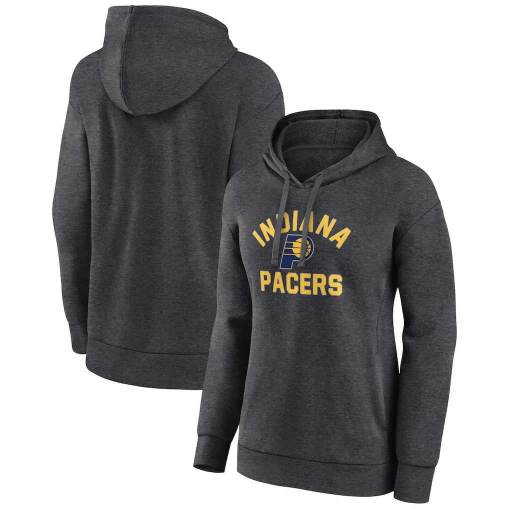 Indiana Pacers Women's Overtime Pullover Hoodie Charcoal - NBA