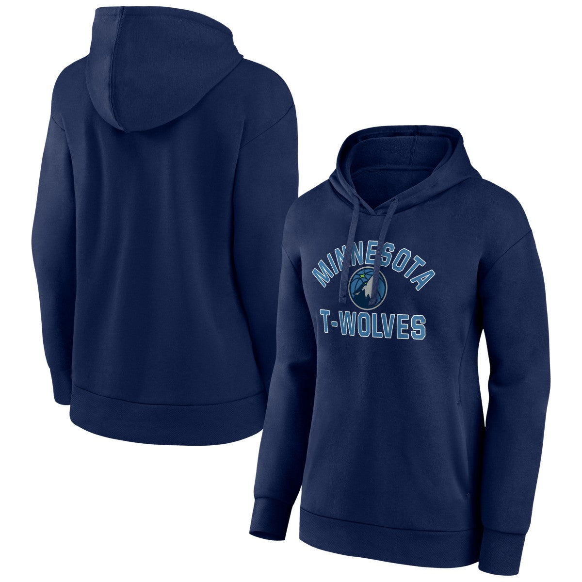 Minnesota Timberwolves Women's Team Overtime Pullover Hoodie Navy - NBA