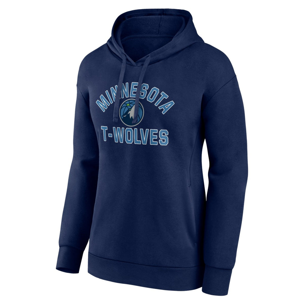 Minnesota Timberwolves Women's Team Overtime Pullover Hoodie Navy - NBA