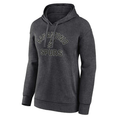 San Antonio Spurs Women's Overtime Pullover Hoodie Charcoal - NBA