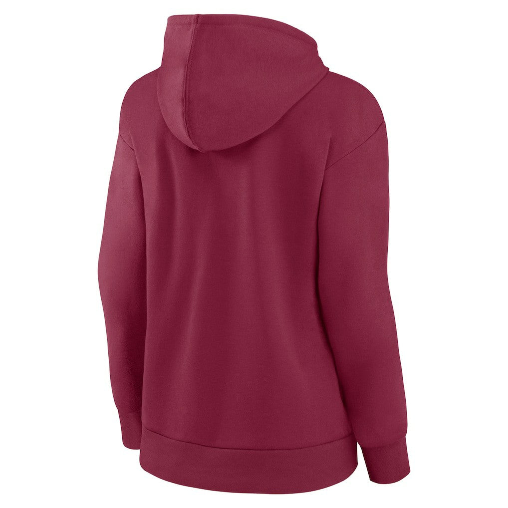 Cleveland Cavaliers Women's Alternate Logo Pullover Hoodie Wine - NBA