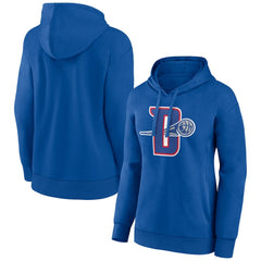 Detroit Pistons Women's Alternate Logo Pullover Hoodie Blue - NBA