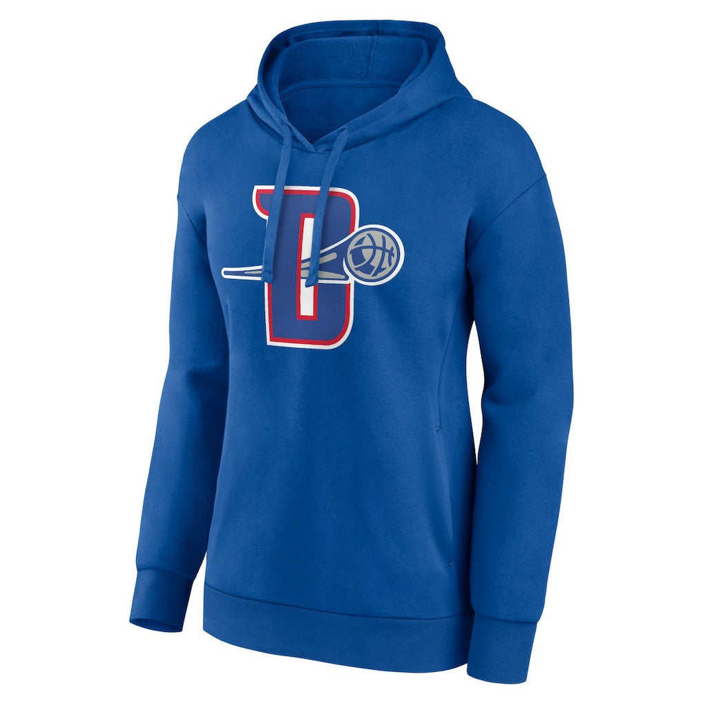 Detroit Pistons Women's Alternate Logo Pullover Hoodie Blue - NBA