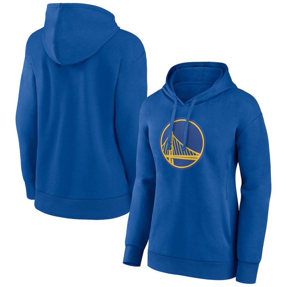 Golden State Warriors Women's Alternate Logo Pullover Hoodie Royal - NBA