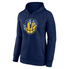 Memphis Grizzlies Women's Alternate Logo Pullover Hoodie Navy - NBA