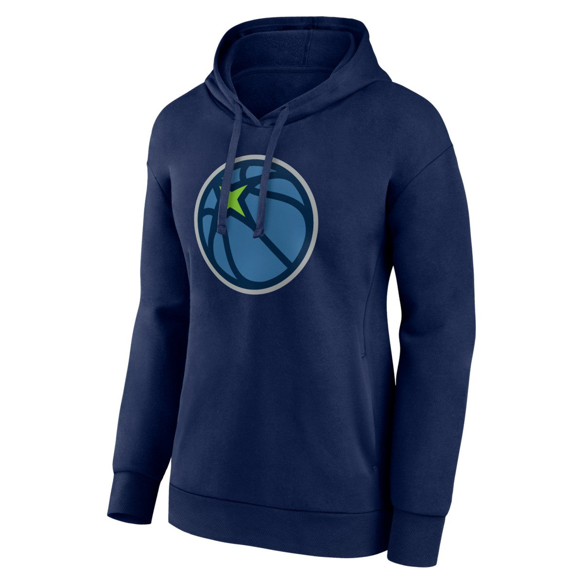 Minnesota Timberwolves Women's Alternate Logo Pullover Hoodie Navy - NBA