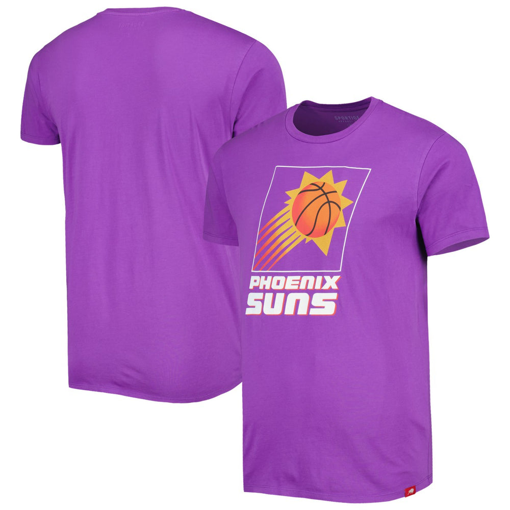 Phoenix Suns Sportiqe Unisex Hardwood Classics Bingham Elevated T-Shirt Purple - NBA