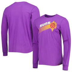 Phoenix Suns Sportiqe Hardwood Classics Mohave Elevated Long Sleeve T-Shirt Purple - NBA