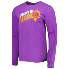 Phoenix Suns Sportiqe Hardwood Classics Mohave Elevated Long Sleeve T-Shirt Purple - NBA