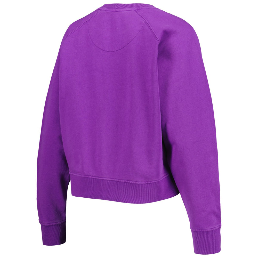 Phoenix Suns Sportiqe Women's Hardwood Classics Ashlyn Raglan Pullover Sweatshirt Purple - NBA