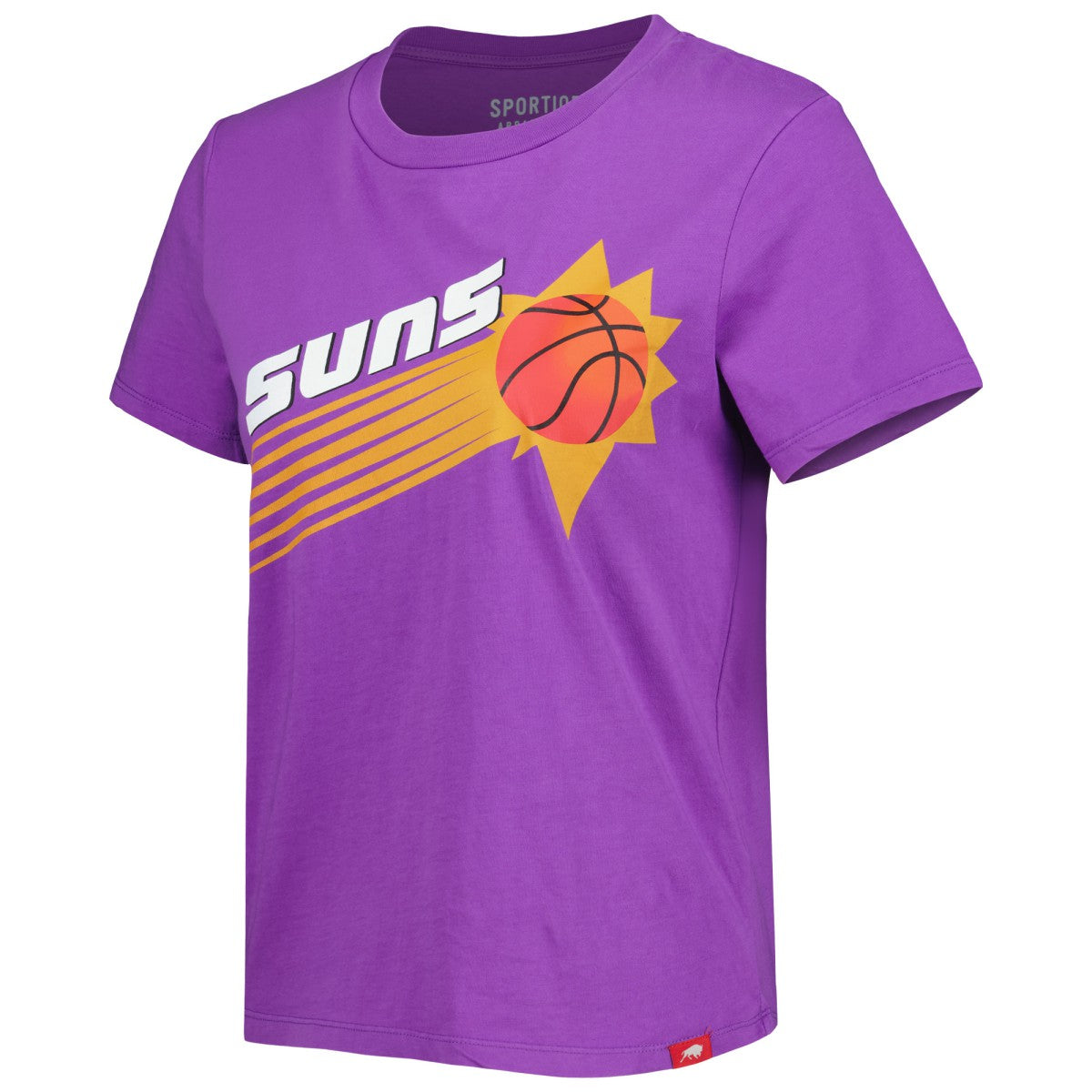Phoenix Suns Sportiqe Women's Hardwood Classics Arcadia Elevated T-Shirt Purple - NBA
