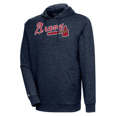Atlanta Braves Antigua Action Pullover Hoodie - MLB