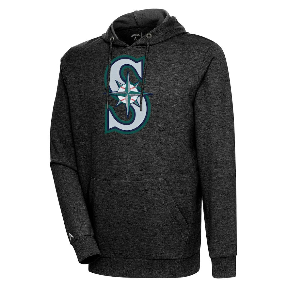 Seattle Mariners Antigua Action Pullover Hoodie - MLB