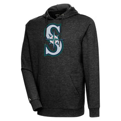 Seattle Mariners Antigua Action Pullover Hoodie - MLB