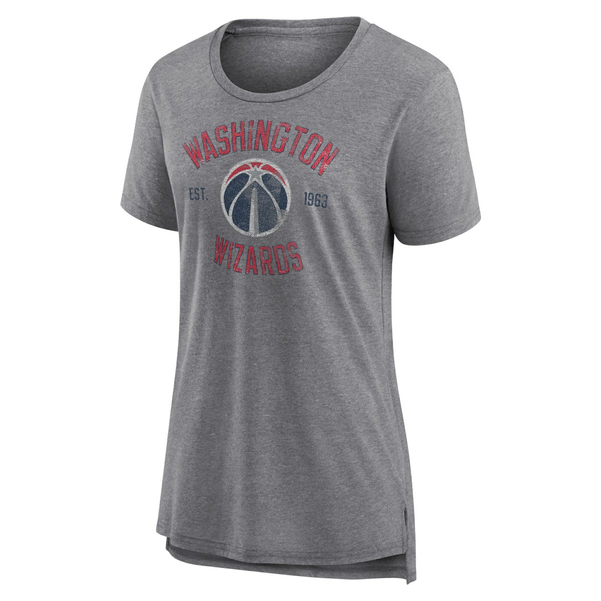 Washington Wizards Women's Heritage Tri-Blend T-Shirt Heather Gray - NBA