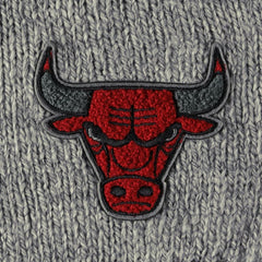 Chicago Bulls Lusso Women's Scarletts Lantern Sleeve Tri-Blend V-Neck Pullover Sweater Gray - NBA