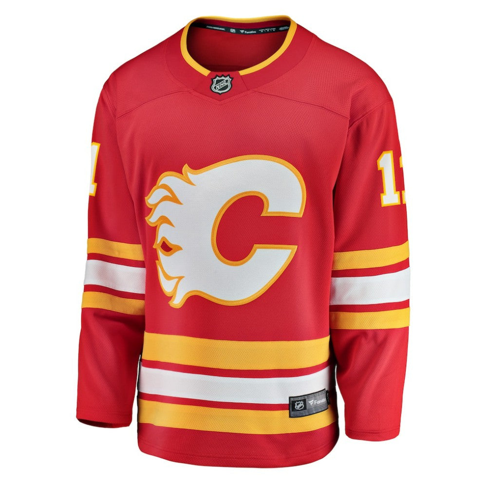 Mikael Backlund Calgary Flames Fanatics Home Breakaway Player Jersey - Red - NHL