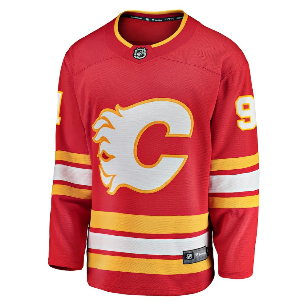 Nazem Kadri Calgary Flames Fanatics Home Breakaway Player Jersey - Red - NHL