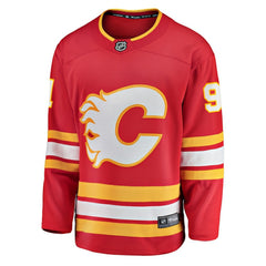 Nazem Kadri Calgary Flames Fanatics Home Breakaway Player Jersey - Red - NHL