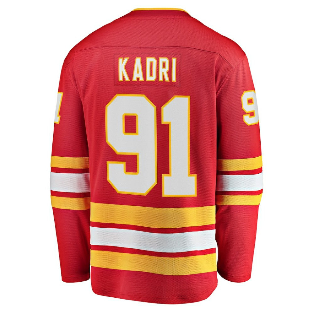 Nazem Kadri Calgary Flames Fanatics Home Breakaway Player Jersey - Red - NHL