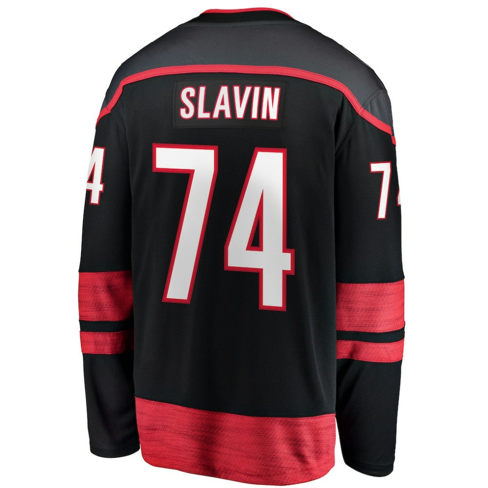 Jaccob Slavin Carolina Hurricanes Fanatics Home Breakaway Player Jersey - Black - NHL