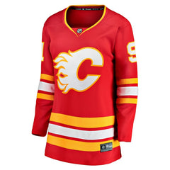Nazem Kadri Calgary Flames Fanatics Women's Home Breakaway Player Jersey - Red - NHL