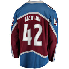 Josh Manson Colorado Avalanche Fanatics Home Breakaway Player Jersey - Burgundy - NHL