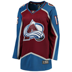Valeri Nichushkin Colorado Avalanche Fanatics Women's Home Breakaway Player Jersey - Burgundy - NHL