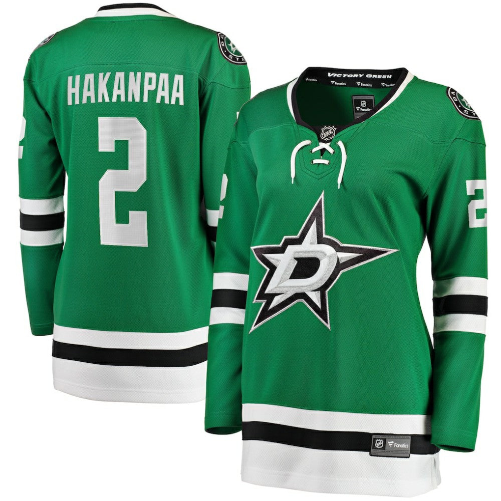 Jani Hakanpaa Dallas Stars Fanatics Women's Home Breakaway Player Jersey - Kelly Green - NHL