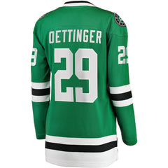 Jake Oettinger Dallas Stars Fanatics Women's Home Breakaway Player Jersey - Kelly Green - NHL