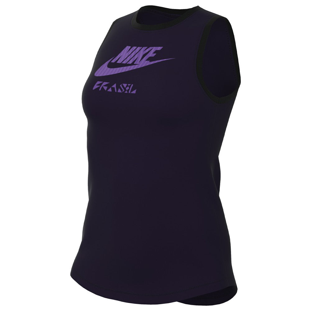 Brazil Women's National Team Women's Futura Tank Top Navy | Nike Sale
