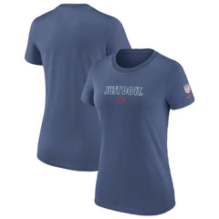USWNT Women's Just Do It T-Shirt Blue | Nike