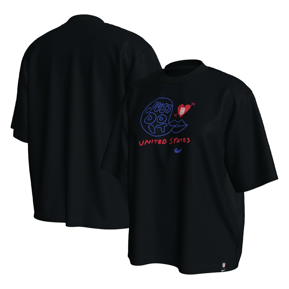 USMNT Women's Spring T-Shirt Black | Nike discount